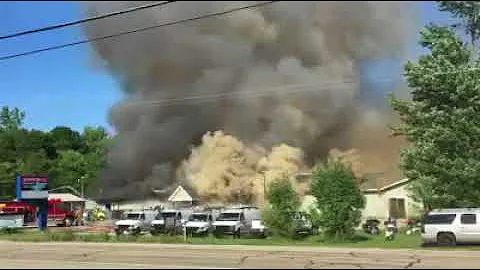 Gun shop fire (Courtesy: Jack Vanderboegh)