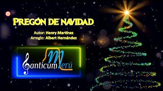 Pregón de Navidad | Aguinaldo venezolano | Canticum Merú 2021