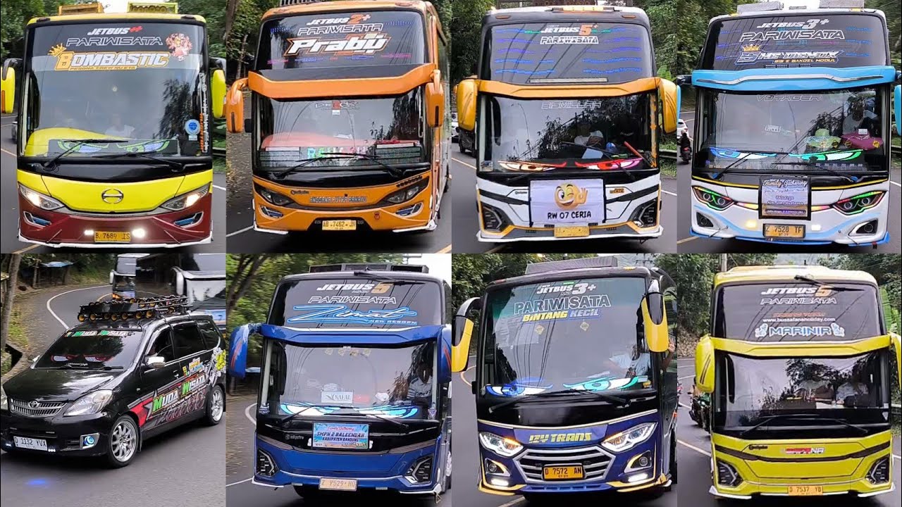 Telolet Bus Horn Basuri Bombastic, Marphin, Prabu, She Denox, Muda Wisata, Zimat, Bintang Kecil