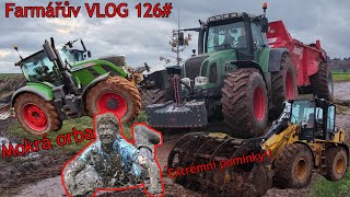 Farmářův VLOG 126# Zaorávání hnoje | Mokrá orba