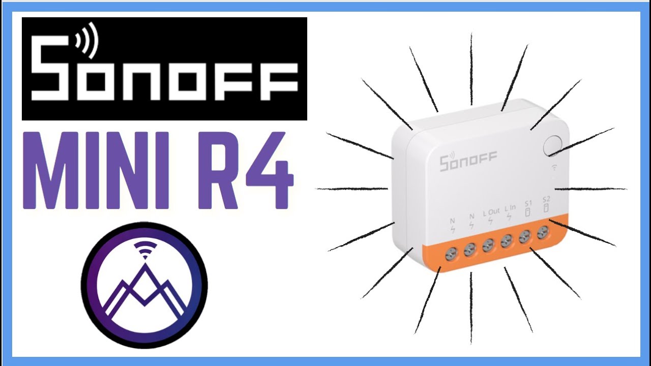 SONOFF MINI R4 Wifi Smart Switch Módulo Wi-Fi Interruptor De 2 Vías Home  Funciona R5 S-MATE Control Inalámbrico Alexa Google