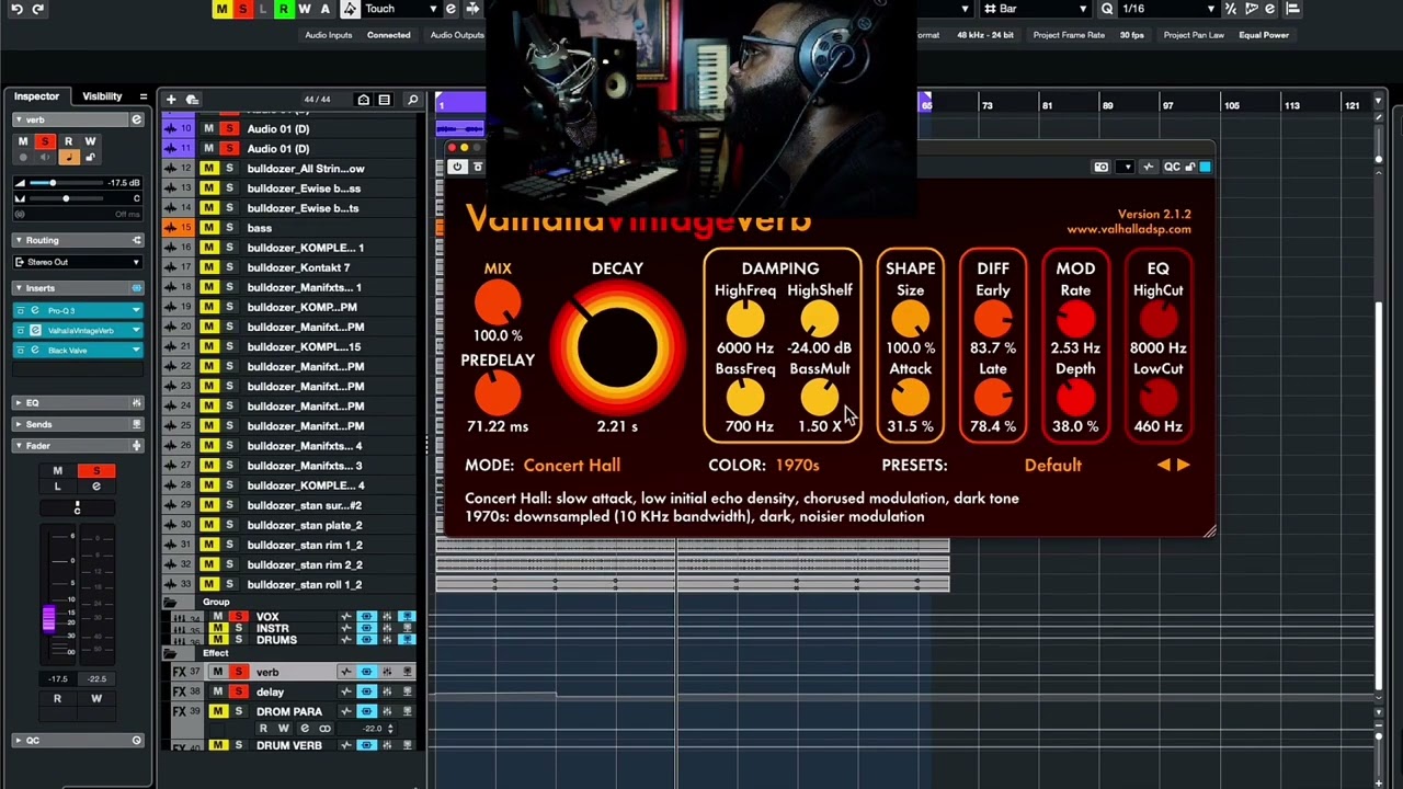 HOW I USE REVERB ON AFROBEAT X OXLADE TYPE VOCAL