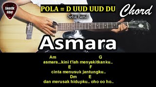 CHORD/KUNCI GITAR - ASMARA - SETIA BAND //DARI NADA DASAR A MINOR