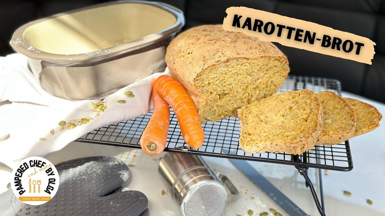 Karottenbrot aus dem Kleinen Zaubermeister (Lily) von Pampered Chef ...