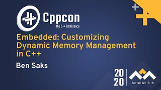 Embedded: Customizing Dynamic Memory Management in C++ - Ben Saks - CppCon 2020 screenshot 5