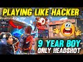 9 Year Kid Hacker God Level Gameplay GyanSujan Op Reaction Live - Garena Free Fire @Gyan Gaming