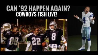 #Cowboys Fish LIVE: The 1992 Super Surprise ... Could it Happen to THIS Team?!