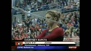 Courtney Kupets Georgia - 2008 Florida Vs. Georgia Bars