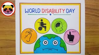 World Disability Day Drawing / World Disability Day Poster / International Disability Day Drawing