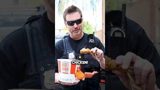 White Cop MISTREATS Black Man - Offers Chicken #robbery #kfc #funny