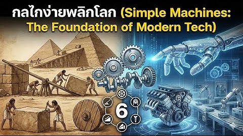 กลไกง่ายพลิกโลก Simple Machines The Foundation of Modern Tech