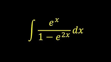 Integral of e^x/(1-e^(2x)) - Hyperbolic integral example