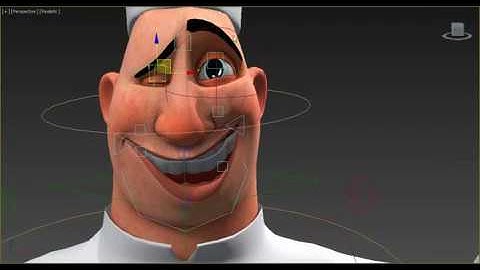 LE CHEF: Character Rigging By Anis MAKNOUN