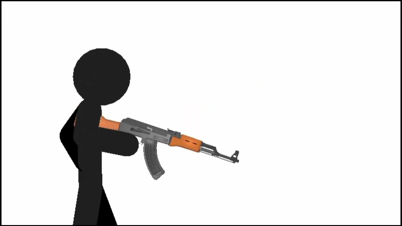 Simple animated guns. Simple animated guns
