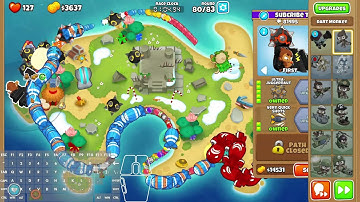 First Place! BTD6 Race: "Lotus of the jungle” in 2:07.53