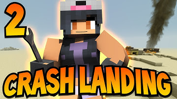 Minecraft Crash Landing [Ep.2] - A Treemendous Breakthrough!