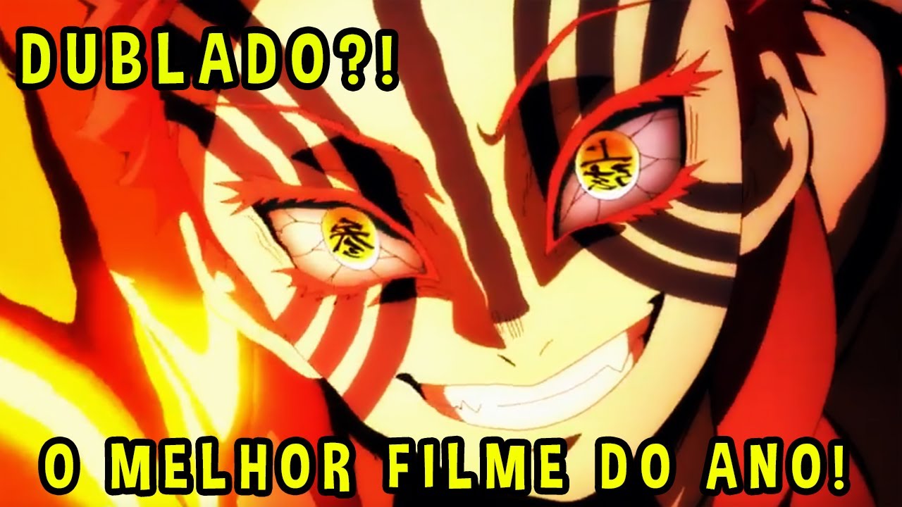 TEREMOS O FILME DUBLADO?! Demon Slayer - Kimetsu no Yaiba - The Movie:  Mugen Train 