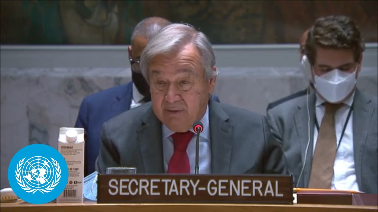 UN Chief on Nuclear Conflict in Ukraine - Security Council (22 September 2022) | United Nations