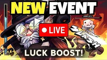 [🔴LIVE] THE FORGE | LUCKY EVENT | LVL 200 GRIND & NEW CODE! | GIVEAWAYS & TIPS | UPDATE WAITING ROOM