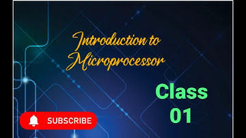 Microprocessor | Introduction | Class 01 | SPTC