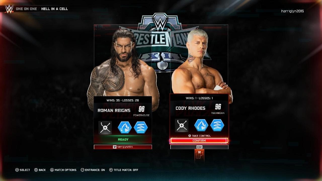 WM Cody VS OTC (sorry for mic)