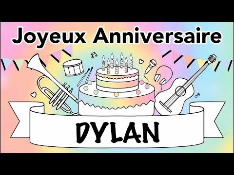 Nouveau Joyeux Anniversaire Dylan Youtube