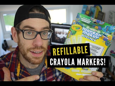 Crayola Marker Maker Refill Pack  Crayola markers, Marker refill, Crayola