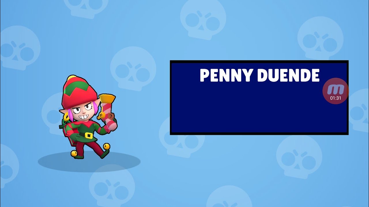 Comprei A Skin Da Penny Duende Na Minha Conta Terceira No Brawl Stars Youtube - penny duende brawl stars