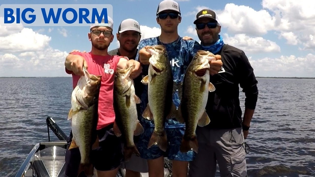 Lake Toho Bass Fishing The Big  Worm 2022