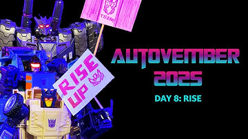 Autovember 2025 Day 8 Rise Transformers Stop Motion Challenge
