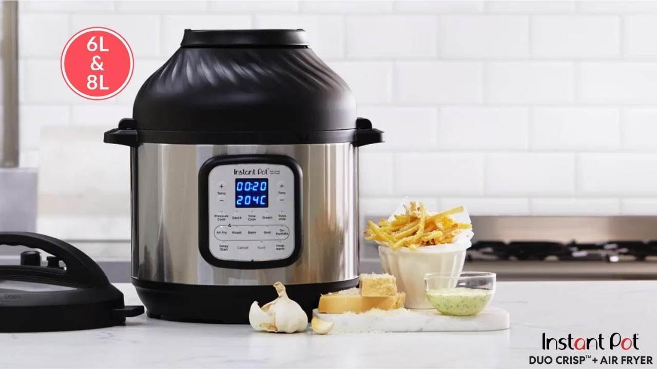 Air Fry in an Instant Pot® with Duo Crisp™ 