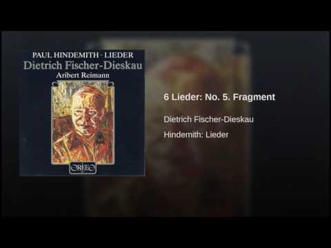 Putar Hindemith: Fragment - Dietrich Fischer-Dieskau