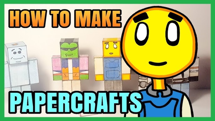 Roblox And Builderman [ROBLOX] - papercraftplaza