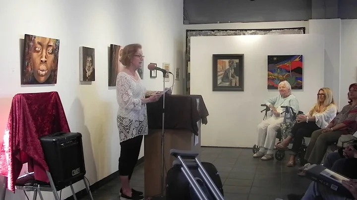 Nancy Foley at "Una Nichols Hynum: A Celebration"