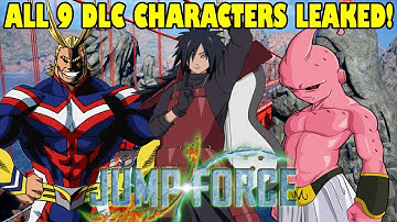 JUMP FORCE ALL 9 DLC CHARACTERS LEAKED!