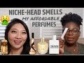 A FELLOW YOUTUBER SMELLS MY PERFUMES PT1 *Nerve-wrecking 😭*  | Experiencing Fragrances With Amina