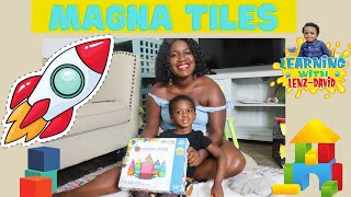 MAGNA TILES for Toddlers Creativity |Learning and Playing Toy