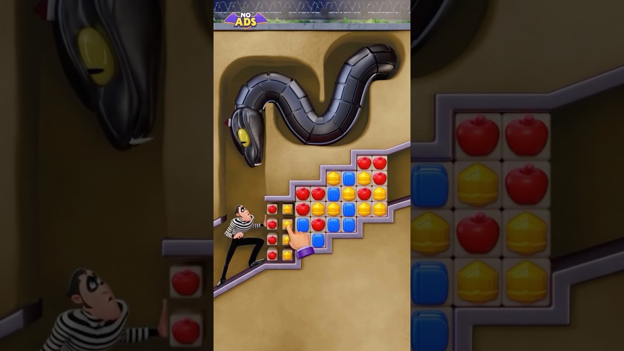 Playing Match Villains Mobile Game Preview!😎 #shorts #gamereviews