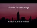 End of video