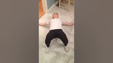 Bear hugs on foam roller