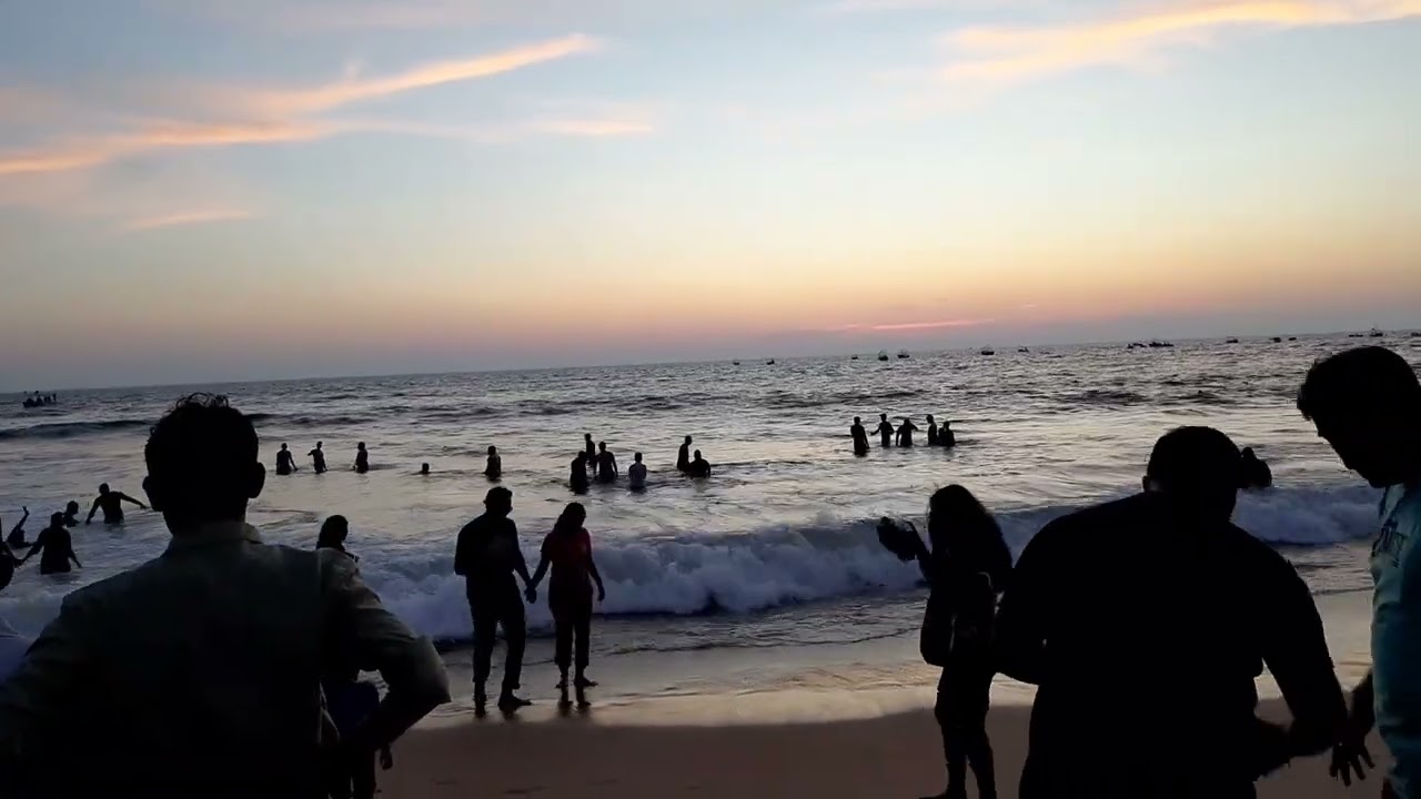 sunset view ,goa sunset ,beauty of nature ....