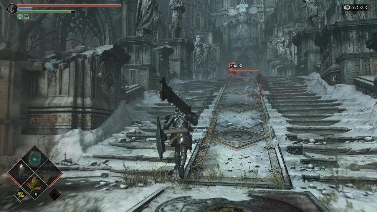 Demon's Souls - Invader down