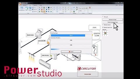 Navegación por pantallas en PowerStudio Scada