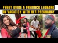 Peggy ovire  fredrick leonard vacation  she is pregnant  see