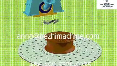 Q35 type rotary table shot blasting machine for cleaning alloy wheel