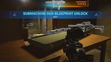 Bunker 11 - Mud Drauber MP7 Blueprint - Call of Duty Warzone
