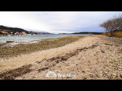 beach Banjol, Banjol, island Rab, Croatia