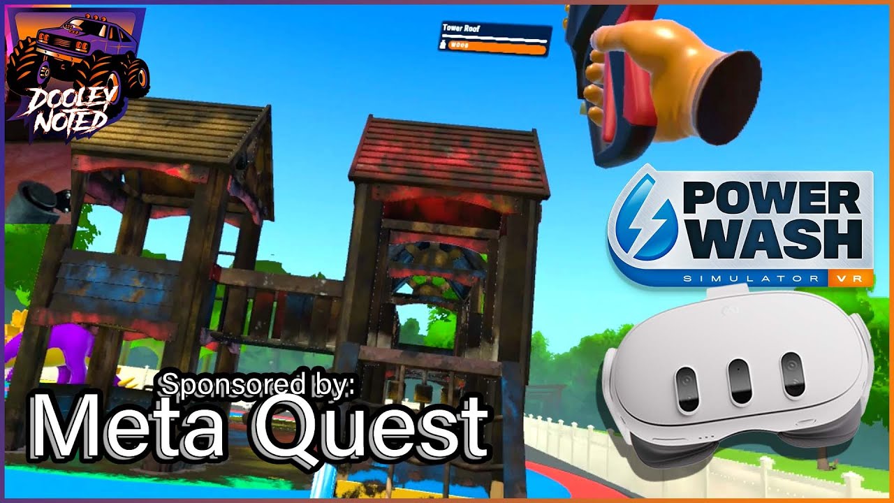 PowerWash Simulator VR Announced For MetaQuest 3