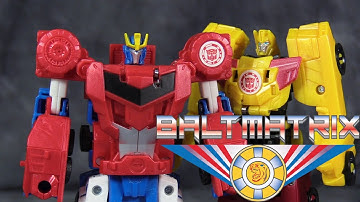 Transformers Robot In Disguise Combiner Force Crash Combiners PrimeStrong & BeeSide