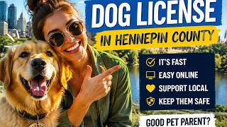 How to get a dog license in Hennepin County